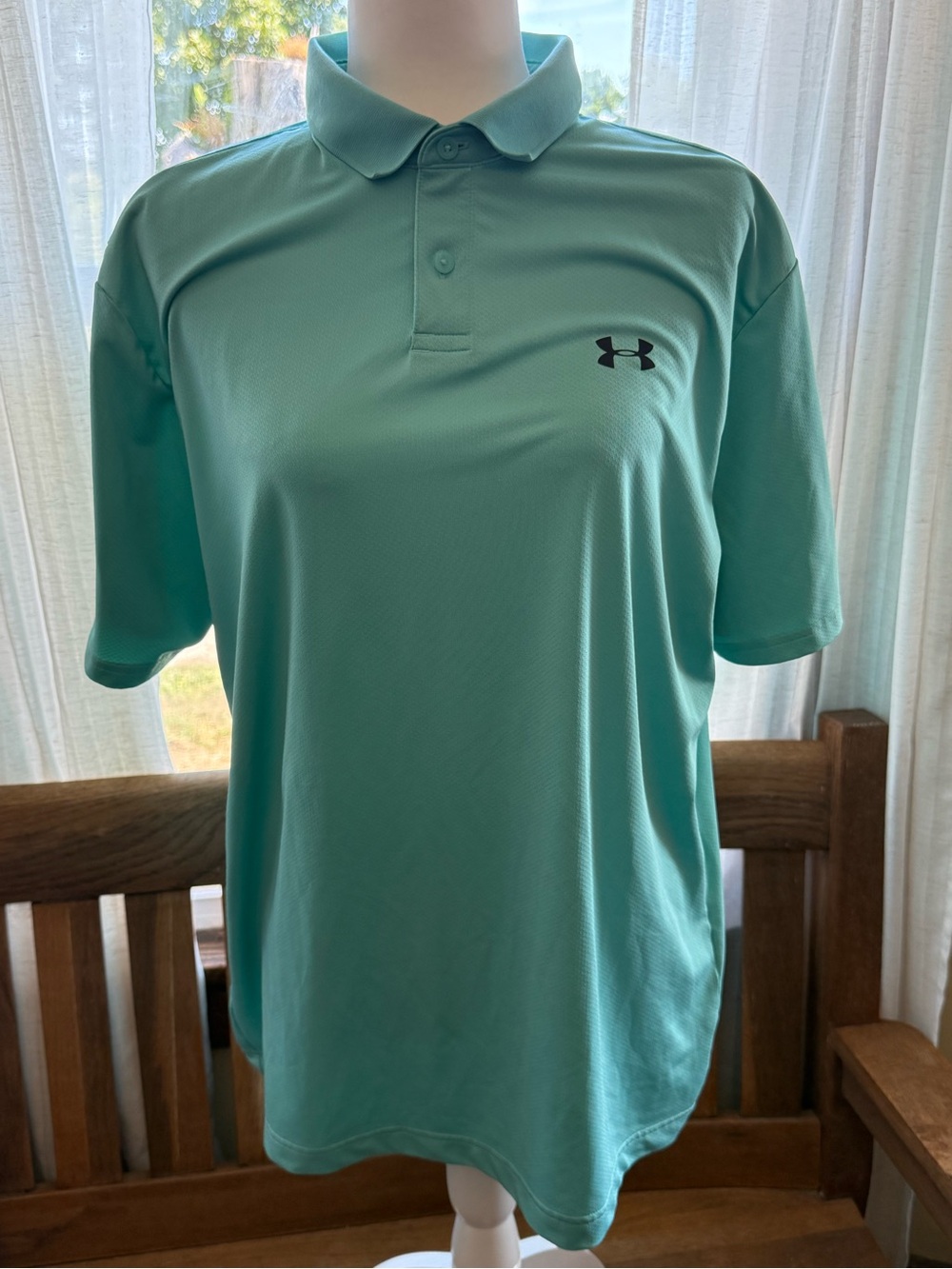 LG Mint Green Short Sleeve Performance Polo